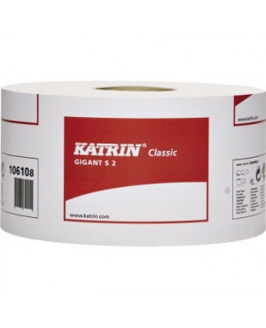 Katrin Toilettenpapier 2504 Classic Gigant S2 2lg. 150m ws 12 Rl./Pack.