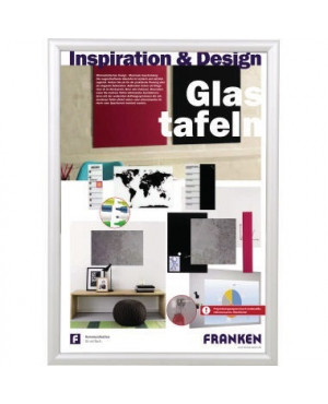 Franken Wechselrahmen BS1803 45,1x62,5x1,1cm Aluminium silber