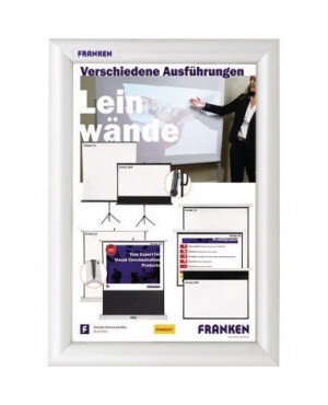 Franken Wechselrahmen BS1801 24,1x32,8x1,1cm Aluminium silber