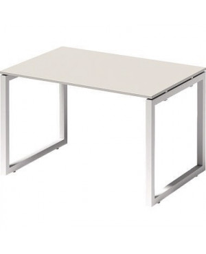 Bisley Schreibtisch DOF1208GW396 O 1200x740x800mm ws/gr.ws