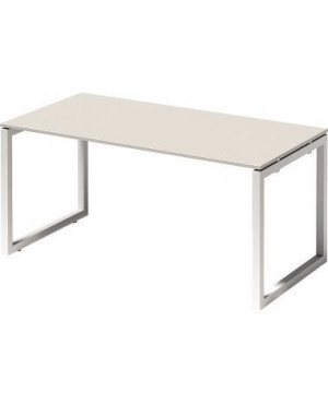 Bisley Schreibtisch DOF1608GW396 O 1600x740x800mm ws/gr.ws