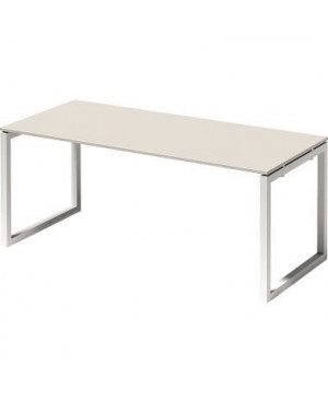 Bisley Schreibtisch DOF1808GW396 O 1800x740x800mm ws/gr.ws