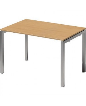 Bisley Schreibtisch DUF1208BC355 U 1200x740x800mm si/bu