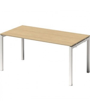 Bisley Schreibtisch DUF1608MP396 U 1600x740x800mm ws/ah