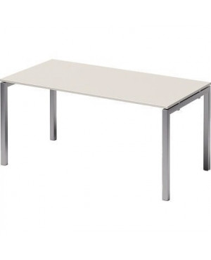 Bisley Schreibtisch DUF1608GW355 U 1600x740x800mm si/gr.ws