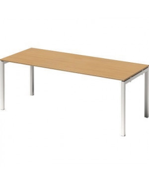 Bisley Schreibtisch DUF2008BC396 U 2000x740x800mm ws/bu