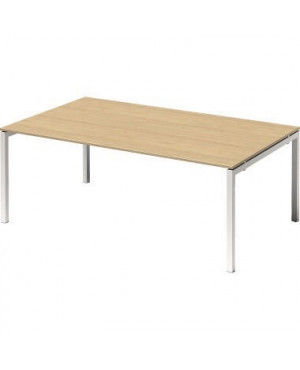 Bisley Konferenztisch DUF2012MP396 U 2000x740x1200mm ws/ah