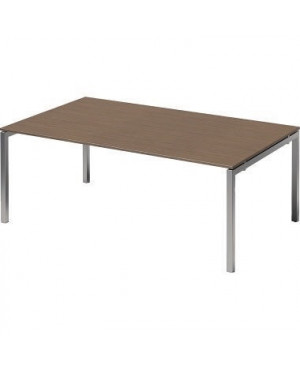 Bisley Konferenztisch DUF2012WN355 U 2000x740x1200mm si/nb