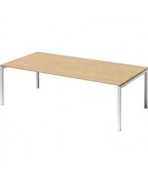 Bisley Konferenztisch DUF2412MP396 U 2400x740x1200mm ws/ah