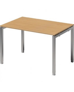 Bisley Schreibtisch DUH1208BC355 U 1200x650-850x800mm si/bu