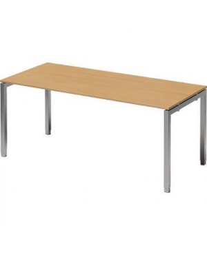 Bisley Schreibtisch DUH1808BC355 U 1800x650-850x800mm si/bu