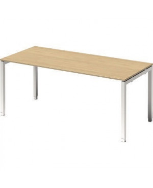 Bisley Schreibtisch DUH1808MP396 U 1800x650-850x800mm ws/ah