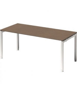 Bisley Schreibtisch DUH1808WN396 U 1800x650-850x800mm ws/nb