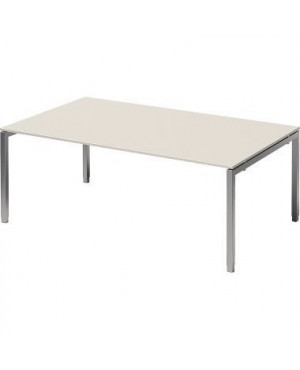 Bisley Konferenztisch DUH2012GW355 U 2000x650-850x1200mm si/gr.ws