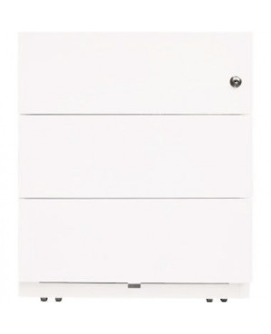 Bisley Rollcontainer Note NWA59M7SSS696 3Auszüge verkehrsweiß