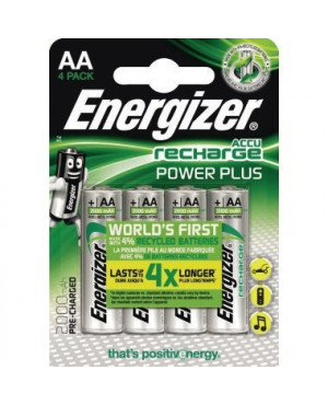 Energizer Akku Recharge PowerPlus E300626700 AA/HR6 4 St./Pack.