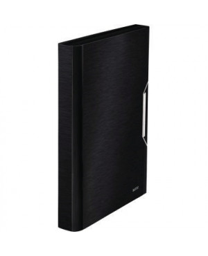 Leitz Fächermappe Style 39570094 DIN A4 6Fächer PP satin schwarz