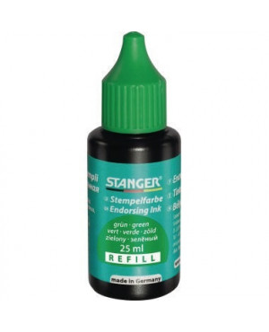STANGER Stempelfarbe 01800602 25ml ohne Öl grün