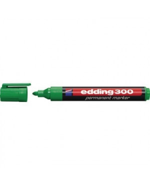edding Permanentmarker 300 4-300004 1,5-3mm Rundspitze nachfüllbar gn
