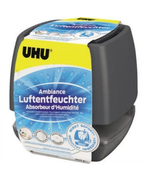 UHU Luftentfeuchter AirMax Ambiance 48155 bis 50qm 500g weiß