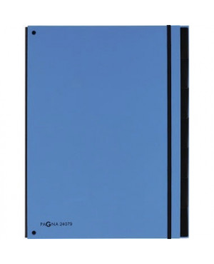 PAGNA Pultordner Trend 24079-13 7-teilig 3Schaulöcher hellblau
