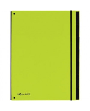 PAGNA Pultordner Trend 24079-17 7-teilig 3Schaulöcher lindgrün