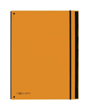 PAGNA Pultordner Trend 24079-09 7-teilig 3Schaulöcher orange