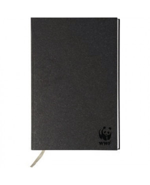 Notizbuch Leinen WWF160058S00 A4 blanko +Prägung