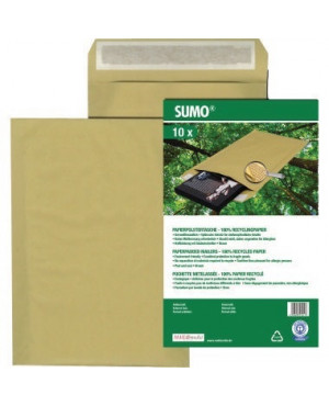 SUMO Papierpolstertasche D SU1514P010 braun 10 St./Pack.