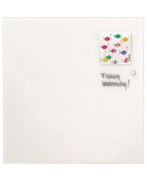 Franken Glastafel GTL12012009 120x120cm weiß