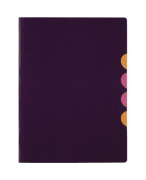 Pagna Ordnungsmappe Funky School 41805-12 5 Fä Karton li