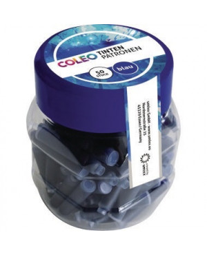 Coleo Tintenpatronen 744263 Königsblau 50 St./Pack.
