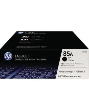 HP Toner CE285AD 85A 1.600Seiten schwarz 2 St./Pack.