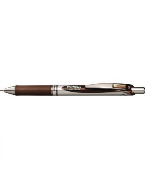 Pentel Gelroller EnerGel BL77-EX 0,35mm Druckmechanik braun