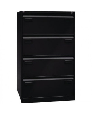 Bisley Hängeregistraturschrank Light CDF4633 2bahnig 4Schübe sw