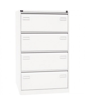 Bisley Hängeregistraturschrank Light CDF4696 2bahnig 4Schübe ws