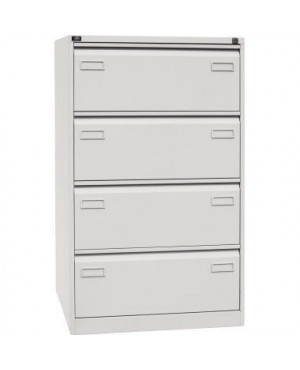 Bisley Hängeregistraturschrank Light CDF4645 2bahnig 4Schübe gr