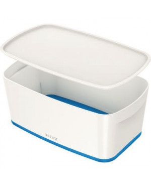 Leitz Aufbewahrungsbox MyBox 52291036 klein 5l Deckel ws/bl