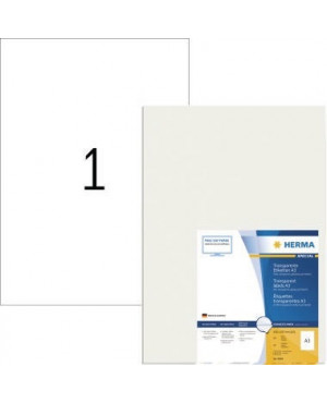 HERMA Etikett Premium 8694 297x420mm transparent 50 St./Pack.