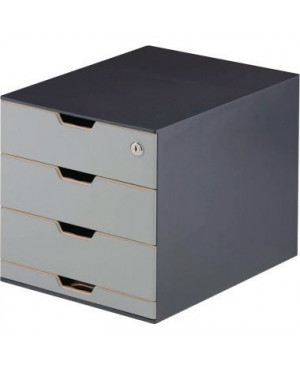 DURABLE Schubladenbox COFFEE POINT 338558 4Schubladen gr +Sortierbox