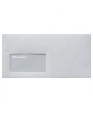 Soennecken Briefhülle 1307 DIN lang mF hk weiß 25 St./Pack.