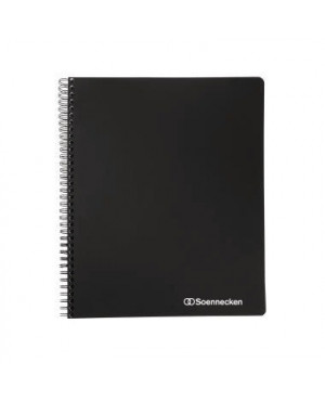 Soennecken Officebook 2351 DIN A4+ 90g 80Bl. 4fbg. Rand 3Register kar.