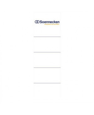 Soennecken Ordneretikett 3350 breit/kurz sk weiß 10 St./Pack.