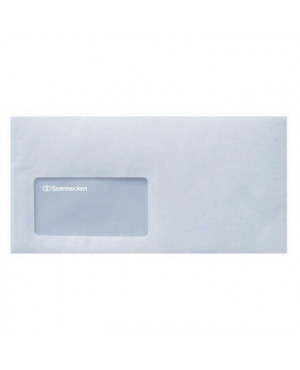 Soennecken Briefumschlag 2929 DL 75g mF sk weiß 1.000 St./Pack.