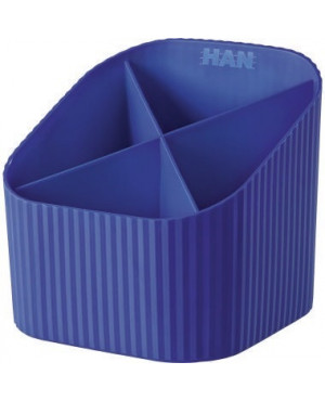 HAN Stifteköcher X-LOOP 17230-14 4 Fächer blau
