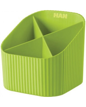 HAN Stifteköcher X-LOOP 17230-50 4 Fächer lemon