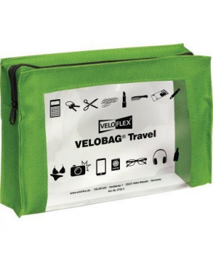 Veloflex Reißverschlusstasche Travel 2705341 230x160mm gn