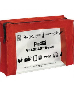 Veloflex Reißverschlusstasche Travel 2705321 230x160mm ro