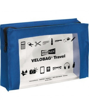 Veloflex Reißverschlusstasche Travel 2705351 230x160mm bl