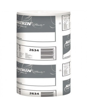 Katrin Handtuchrolle 2634 2-lagig 205mmx60m ws 12 Rl./Pack.